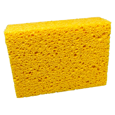 Zellulose Schwamm eckig, natur, 1er- Packung Größe: 140 x 100 x 46mm